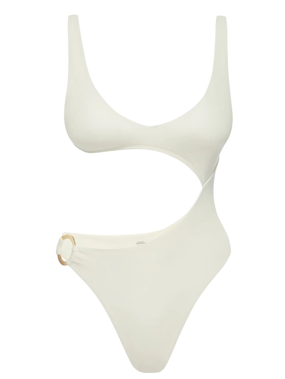Monday Swimwear St Barth’s One Piece Ivory Boucle Medium